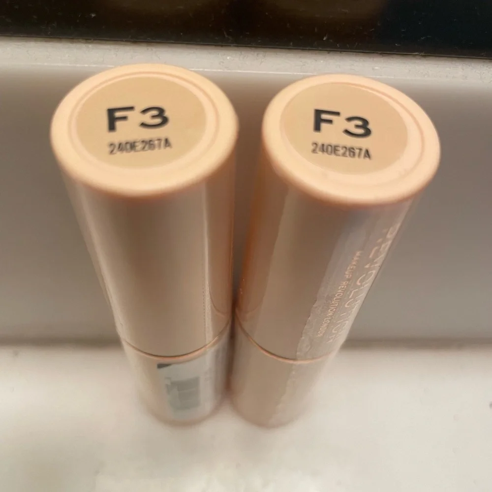 Revolution Fast Base Stick Foundation F3 - bundle of 2